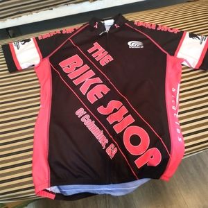 Veloce zip up bike riding shirt